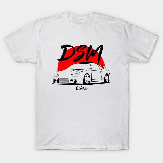 DSM 2G Eclipse T-Shirt by GoldenTuners